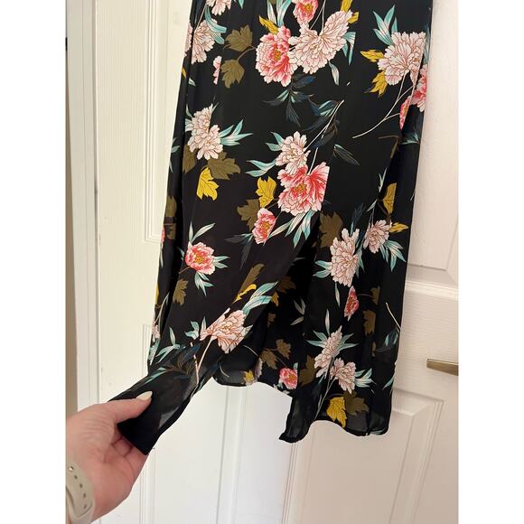 Women’s Floral Dress Size Medium Trixxi Midi - Picture 3 of 9